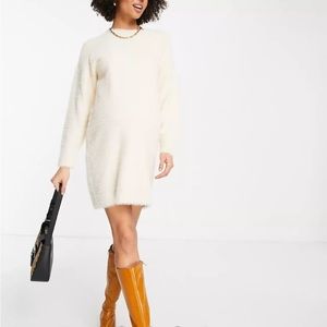 Asos Design Maternity Sweater Dress Size 6